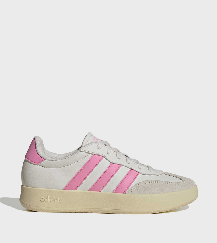 BARREDA Stripe Detail Lace-Up Sneakers