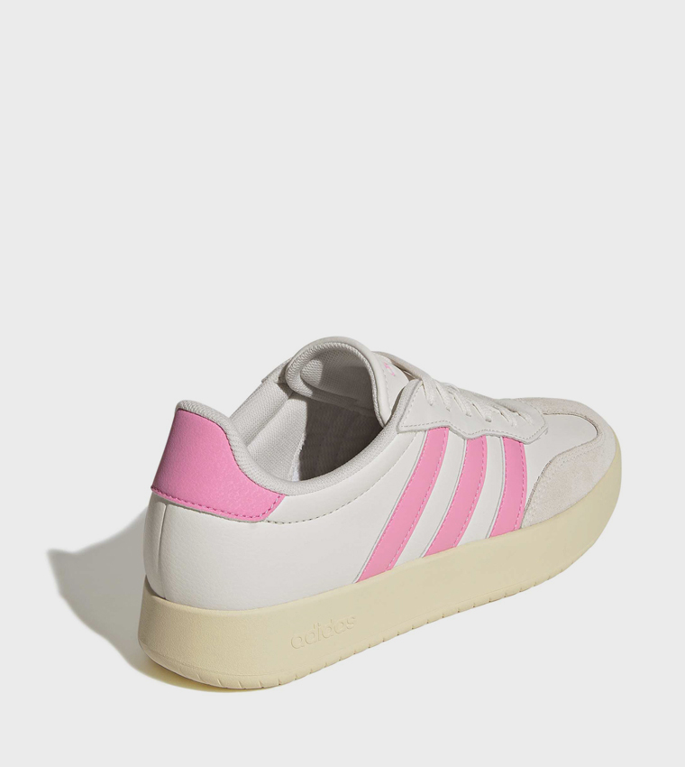 BARREDA Stripe Detail Lace-Up Sneakers