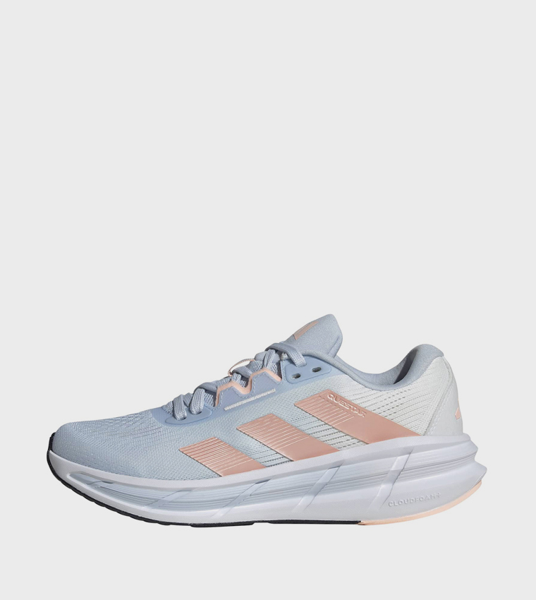 QUESTAR 3 Stripe Detail Lace-Up Running Shoes