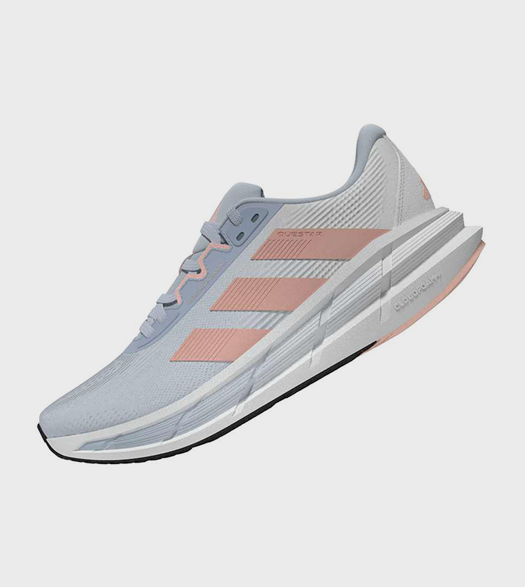 QUESTAR 3 Stripe Detail Lace-Up Running Shoes