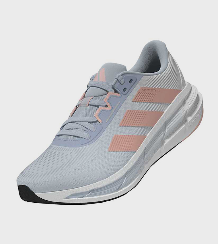 QUESTAR 3 Stripe Detail Lace-Up Running Shoes