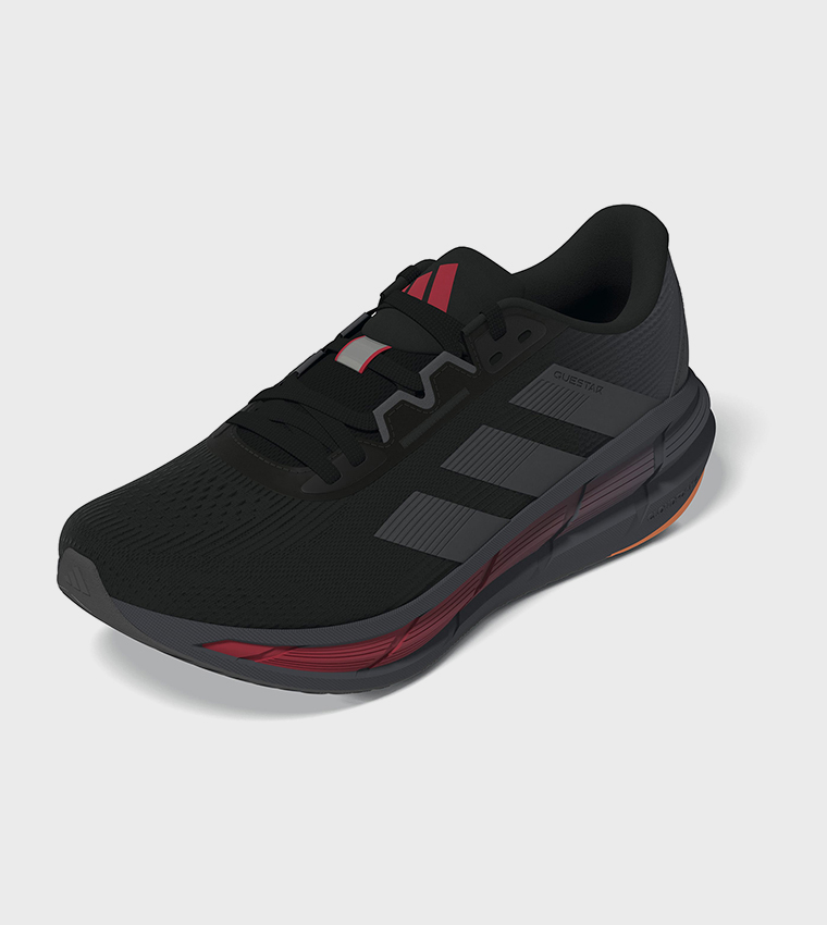 QUESTAR 3 Stripe Detail Lace-Up Running Shoes