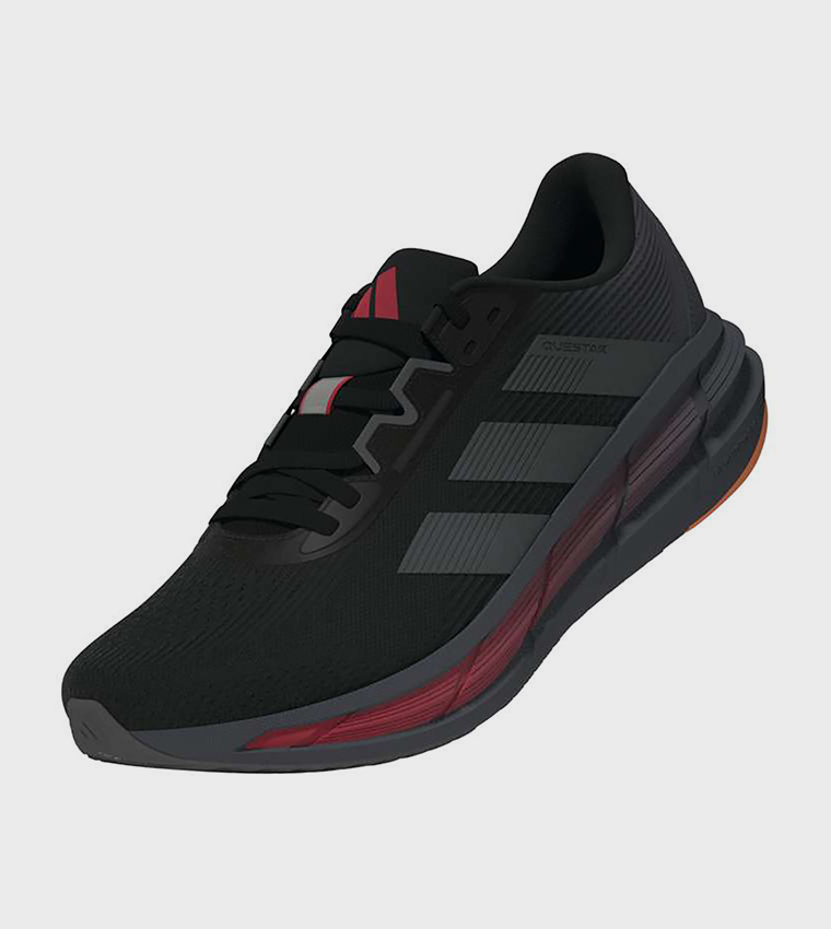 QUESTAR 3 Stripe Detail Lace-Up Running Shoes