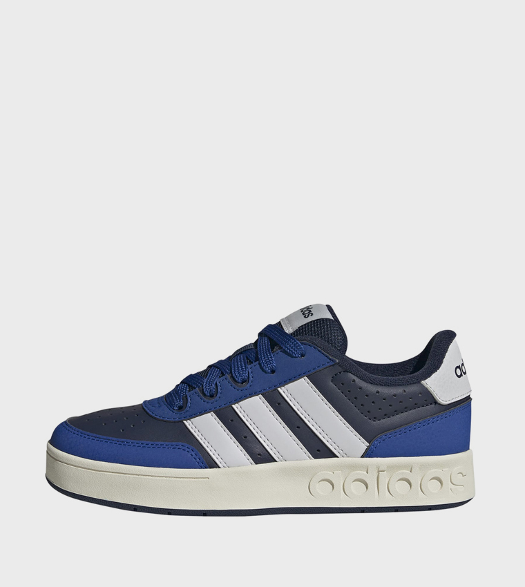 BREAKBASE Stripe Detail Lace-Up Sneakers