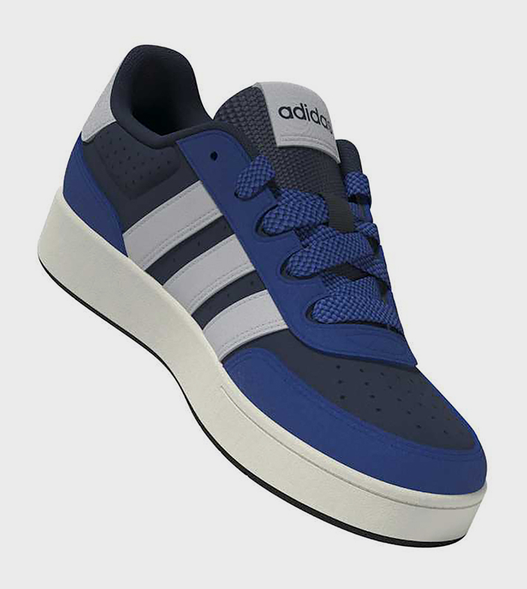 BREAKBASE Stripe Detail Lace-Up Sneakers