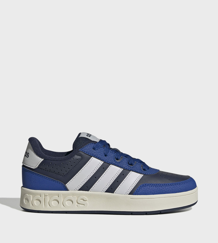 BREAKBASE Stripe Detail Lace-Up Sneakers
