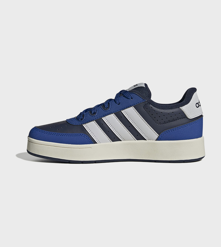 BREAKBASE Stripe Detail Lace-Up Sneakers