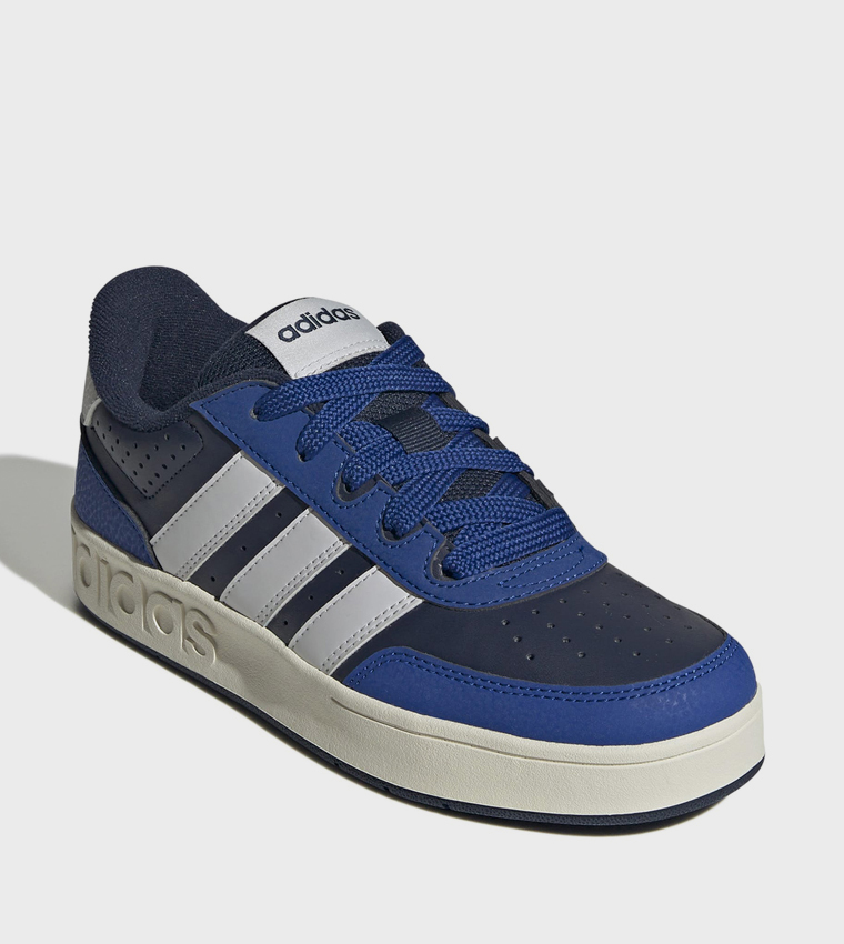 BREAKBASE Stripe Detail Lace-Up Sneakers
