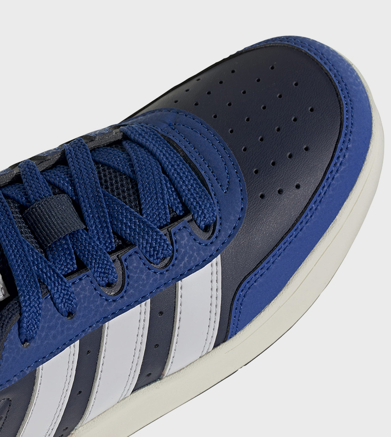 BREAKBASE Stripe Detail Lace-Up Sneakers