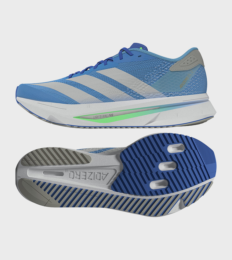 ADIZERO SL2 Stripe Detail Lace-Up Running Shoes