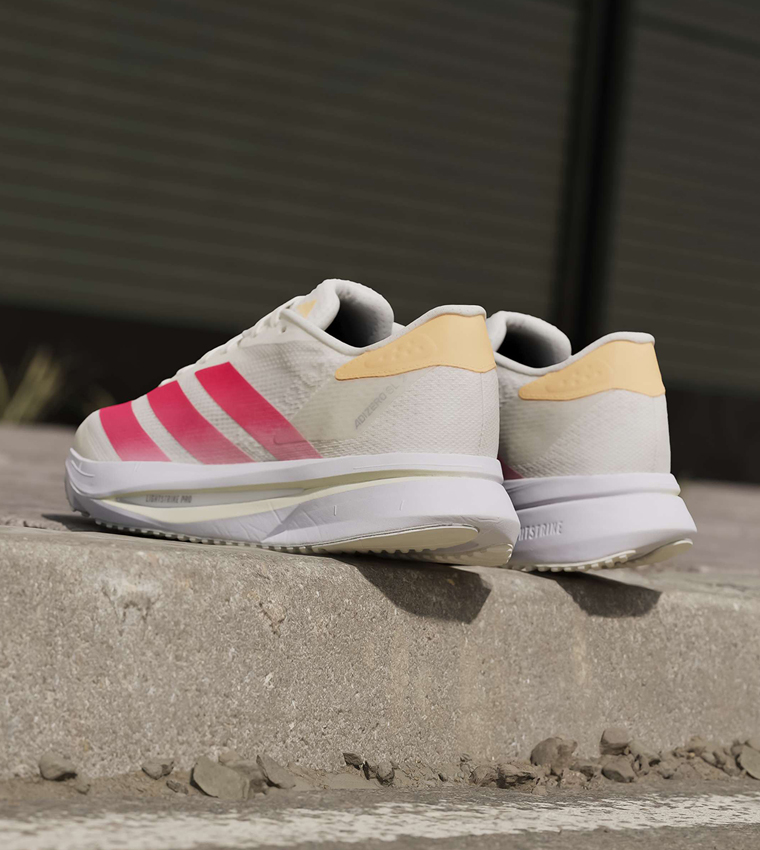 ADIZERO SL2 Stripe Detail Lace-Up Running Shoes