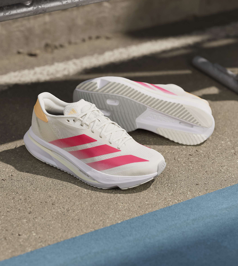 ADIZERO SL2 Stripe Detail Lace-Up Running Shoes