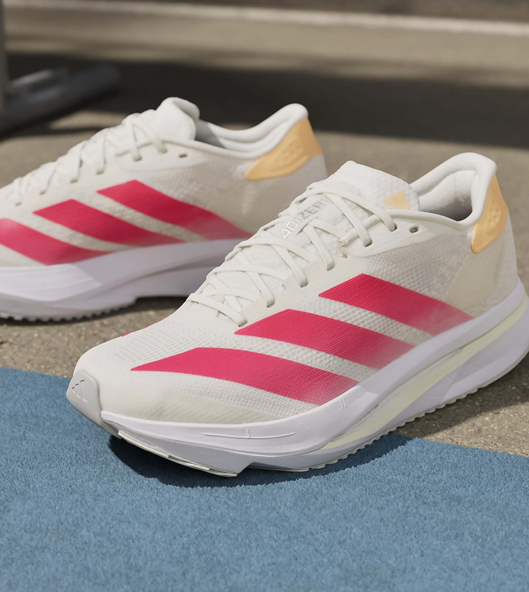 ADIZERO SL2 Stripe Detail Lace-Up Running Shoes