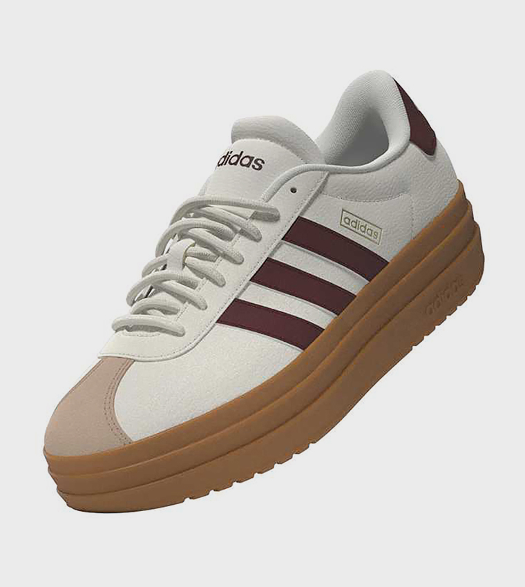 VL COURT BOLD Stripe Detail Lace-Up Sneakers