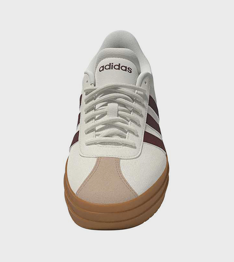 VL COURT BOLD Stripe Detail Lace-Up Sneakers