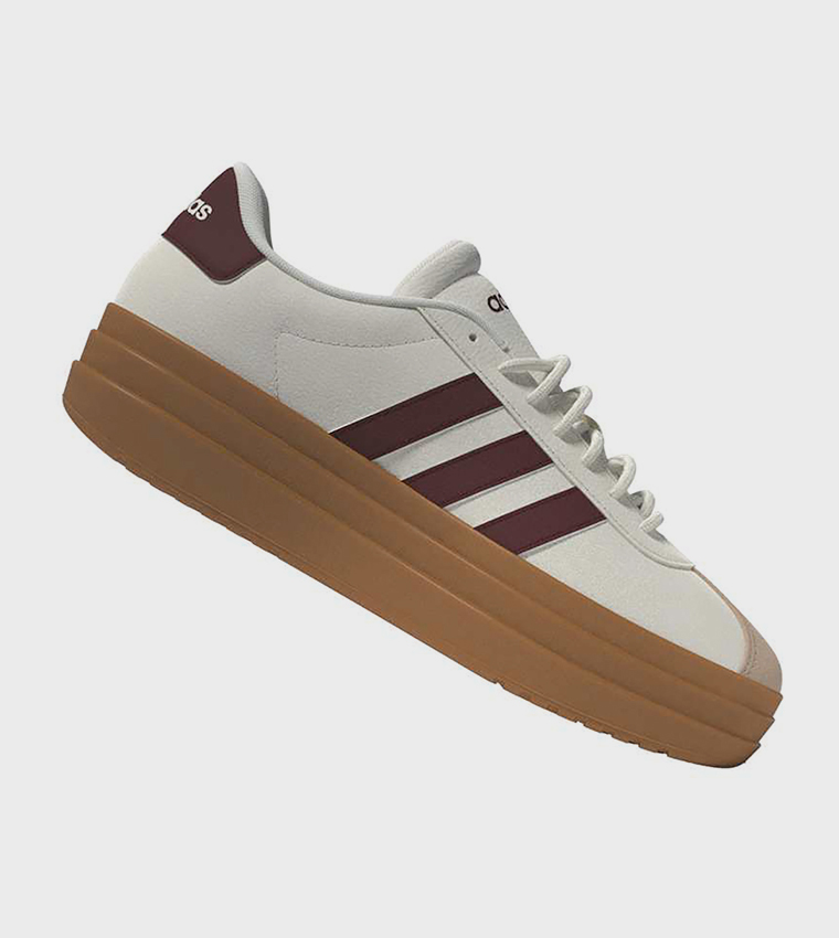 VL COURT BOLD Stripe Detail Lace-Up Sneakers