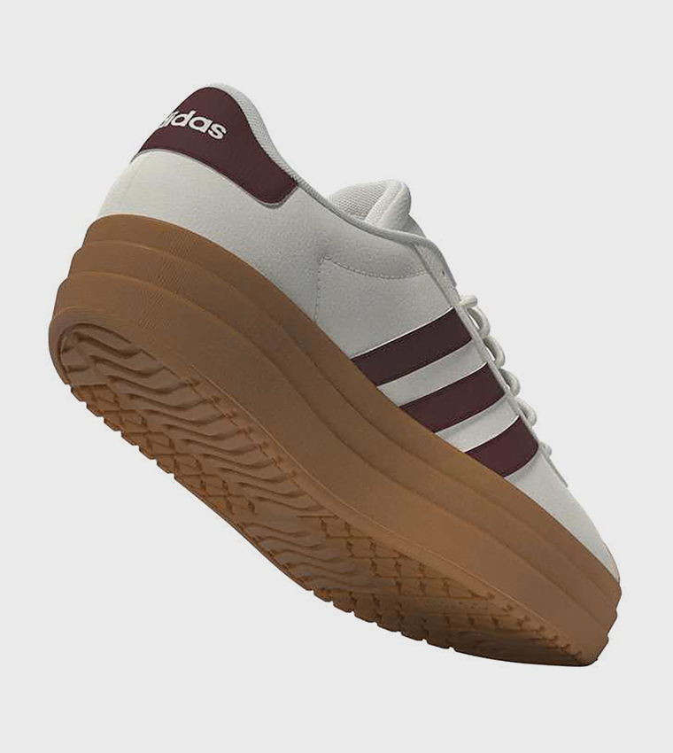 VL COURT BOLD Stripe Detail Lace-Up Sneakers