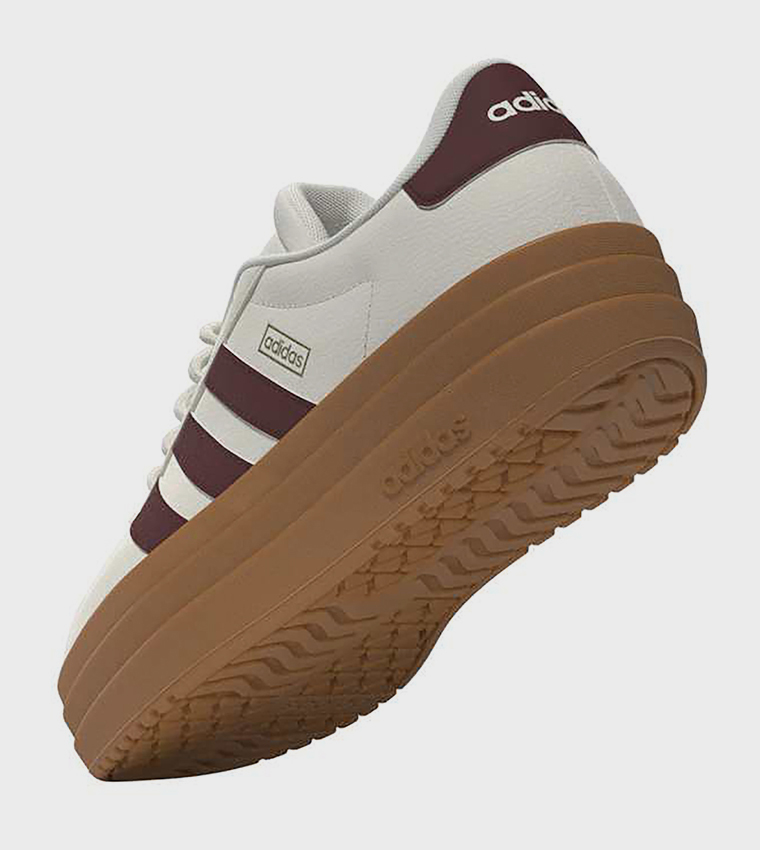 VL COURT BOLD Stripe Detail Lace-Up Sneakers