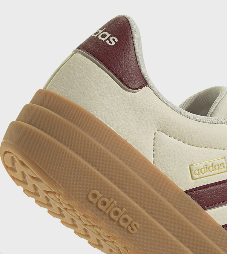 VL COURT BOLD Stripe Detail Lace-Up Sneakers