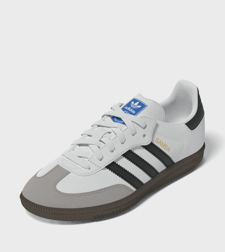 SAMBA OG CF EL C Stripe Detail Lace-Up Sneakers