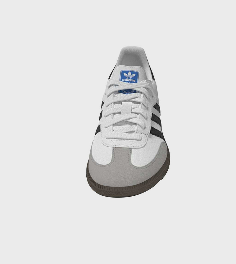 SAMBA OG CF EL C Stripe Detail Lace-Up Sneakers