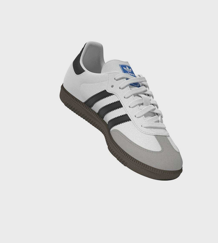 SAMBA OG CF EL C Stripe Detail Lace-Up Sneakers