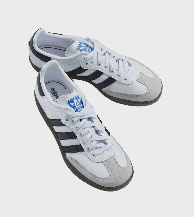 SAMBA OG CF EL C Stripe Detail Lace-Up Sneakers