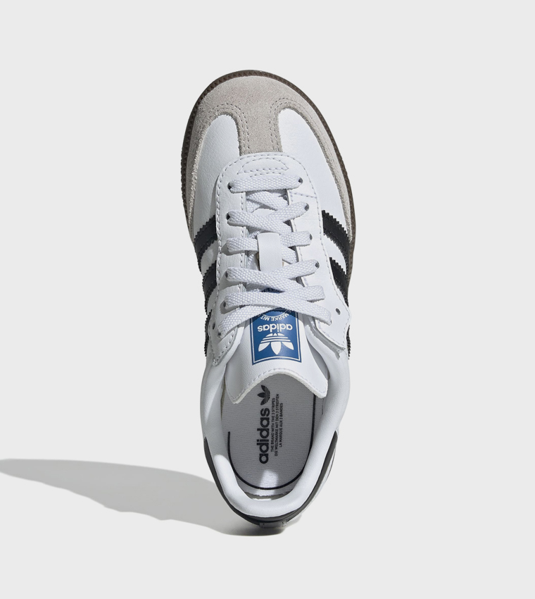 SAMBA OG CF EL C Stripe Detail Lace-Up Sneakers