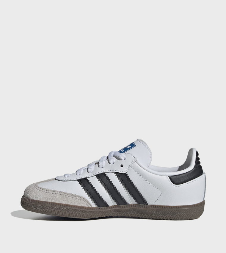 SAMBA OG CF EL C Stripe Detail Lace-Up Sneakers