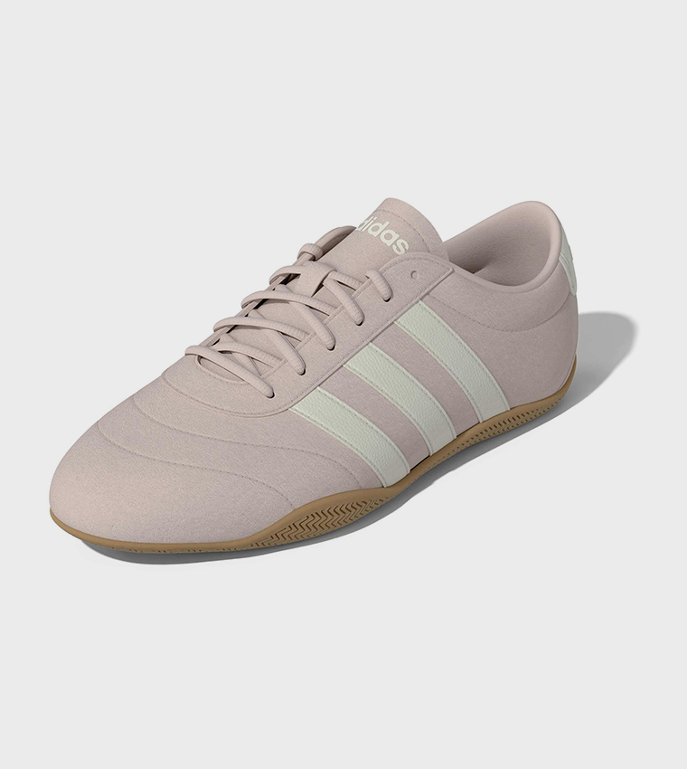 GRAND COURT Stripe Detail Lace-Up Sneakers