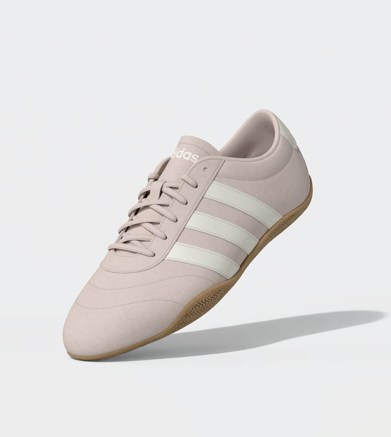 GRAND COURT Stripe Detail Lace-Up Sneakers