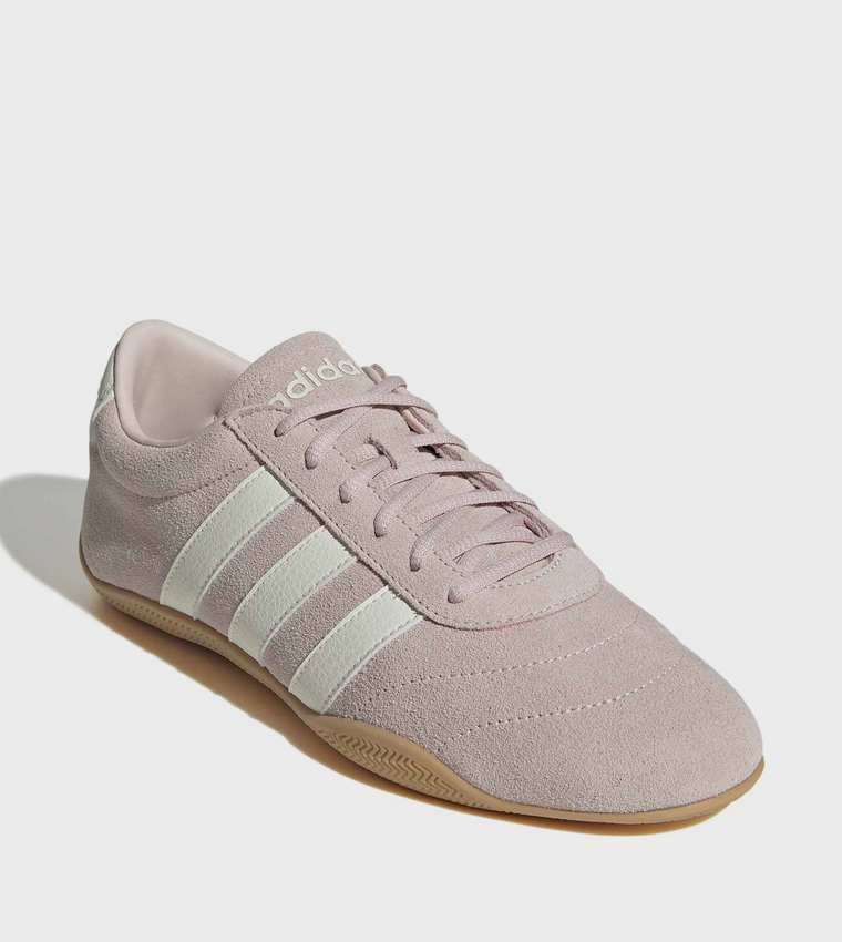 GRAND COURT Stripe Detail Lace-Up Sneakers