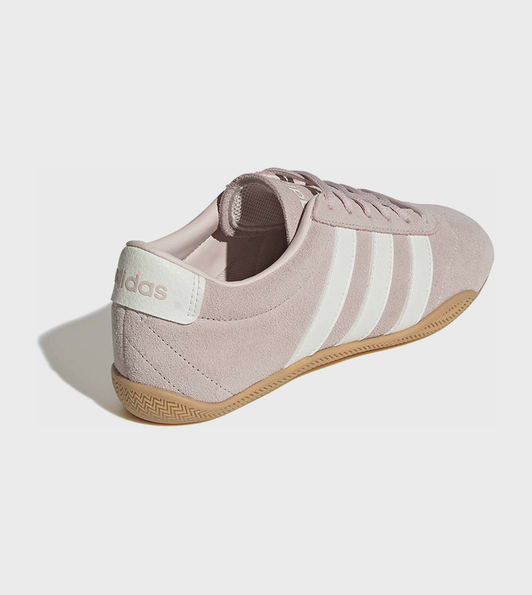 GRAND COURT Stripe Detail Lace-Up Sneakers