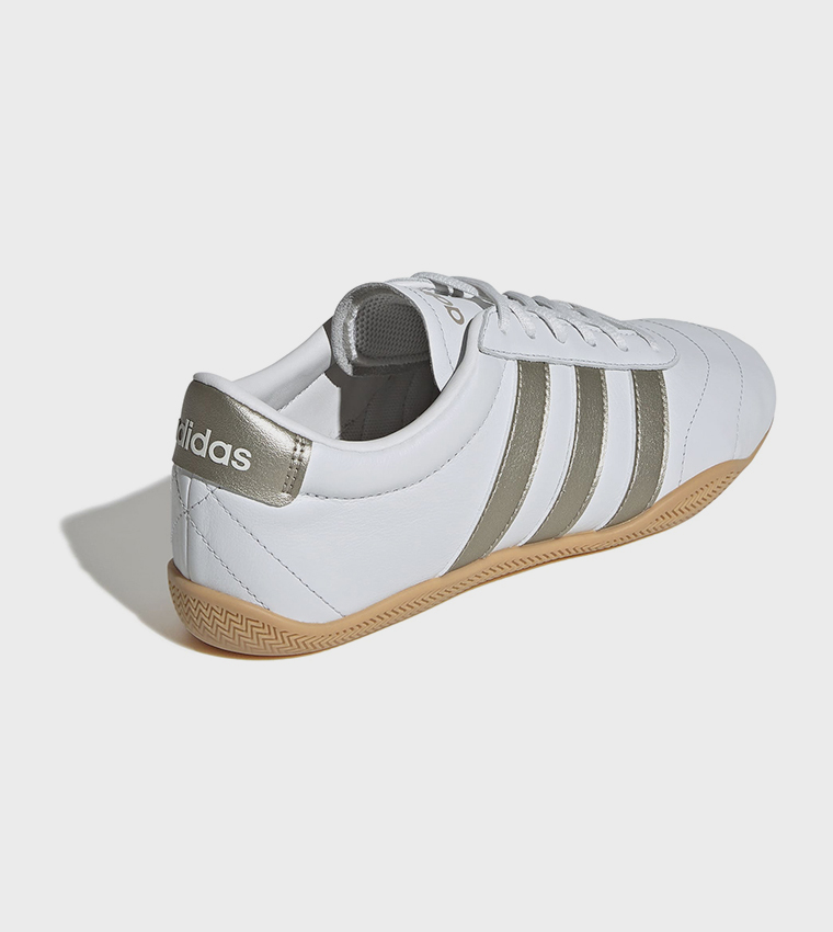 GRAND COURT Stripe Detail Lace-Up Sneakers