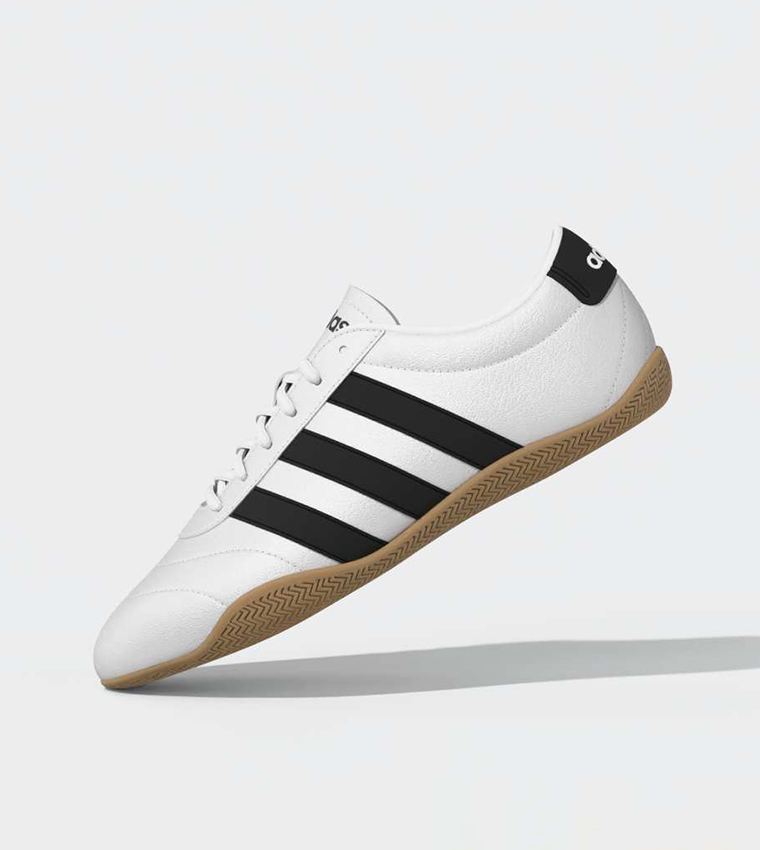 GRAND COURT Stripe Detail Lace-Up Sneakers