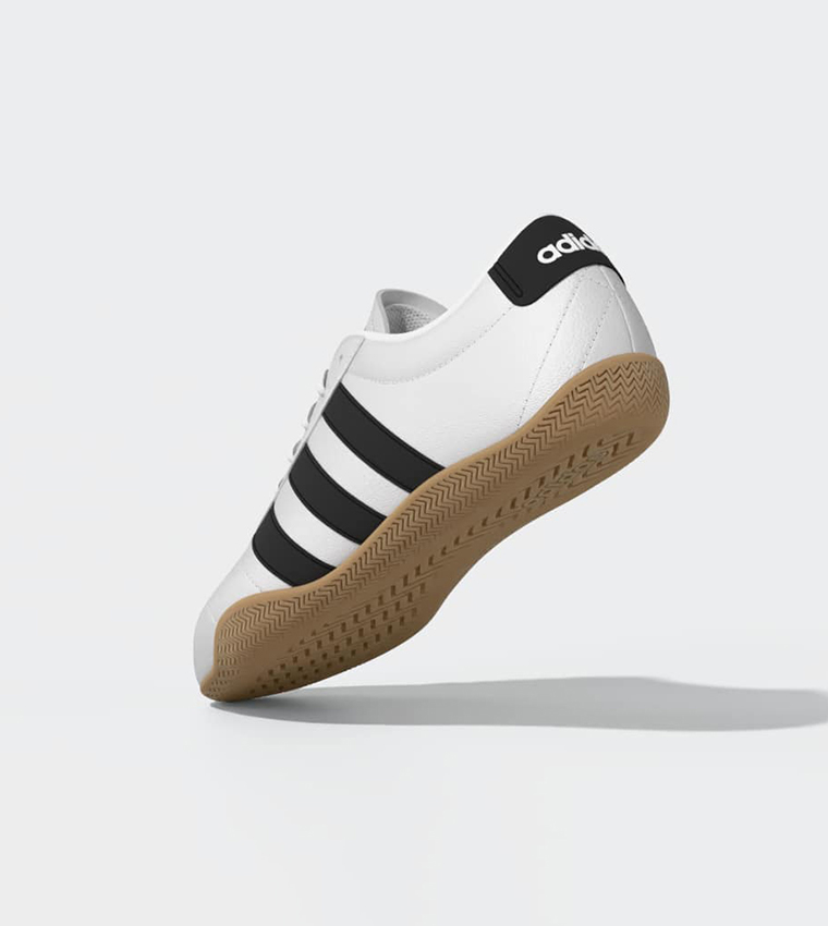 GRAND COURT Stripe Detail Lace-Up Sneakers