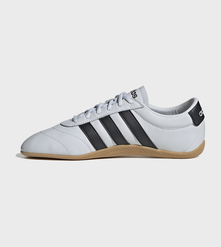 GRAND COURT Stripe Detail Lace-Up Sneakers
