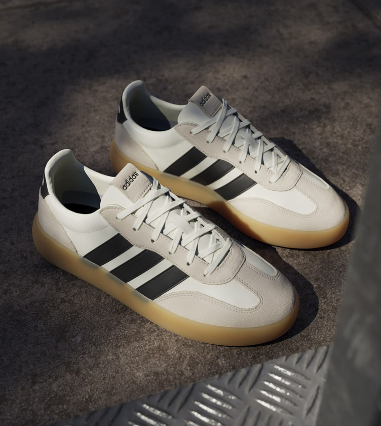 BARREDA DECODE LUX Color Block Lace-Up Sneakers