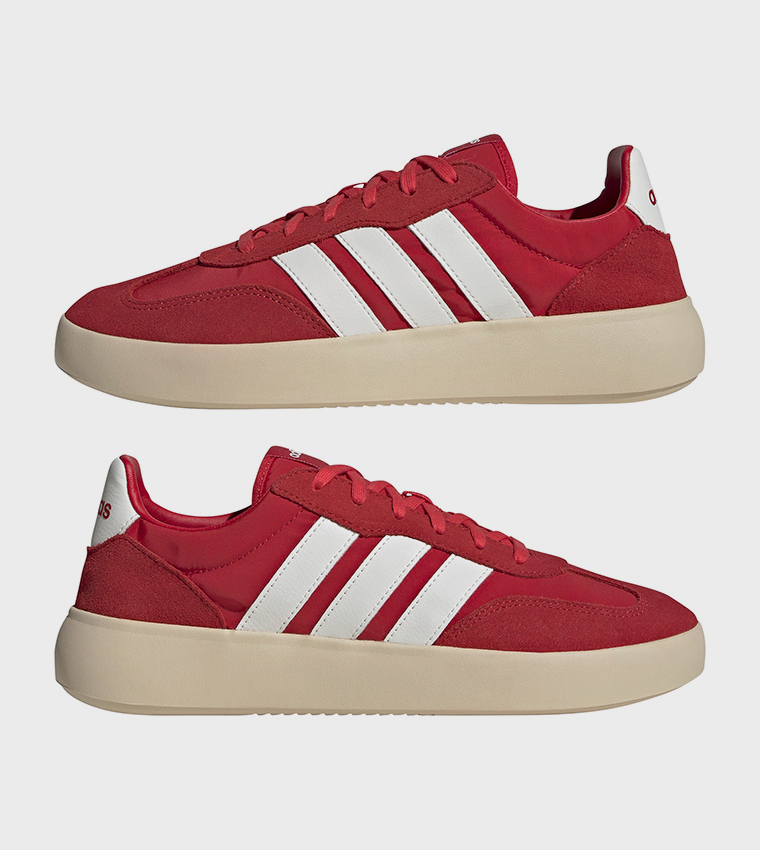 BARREDA DECODE Stripe Detail Lace-Up Sneakers