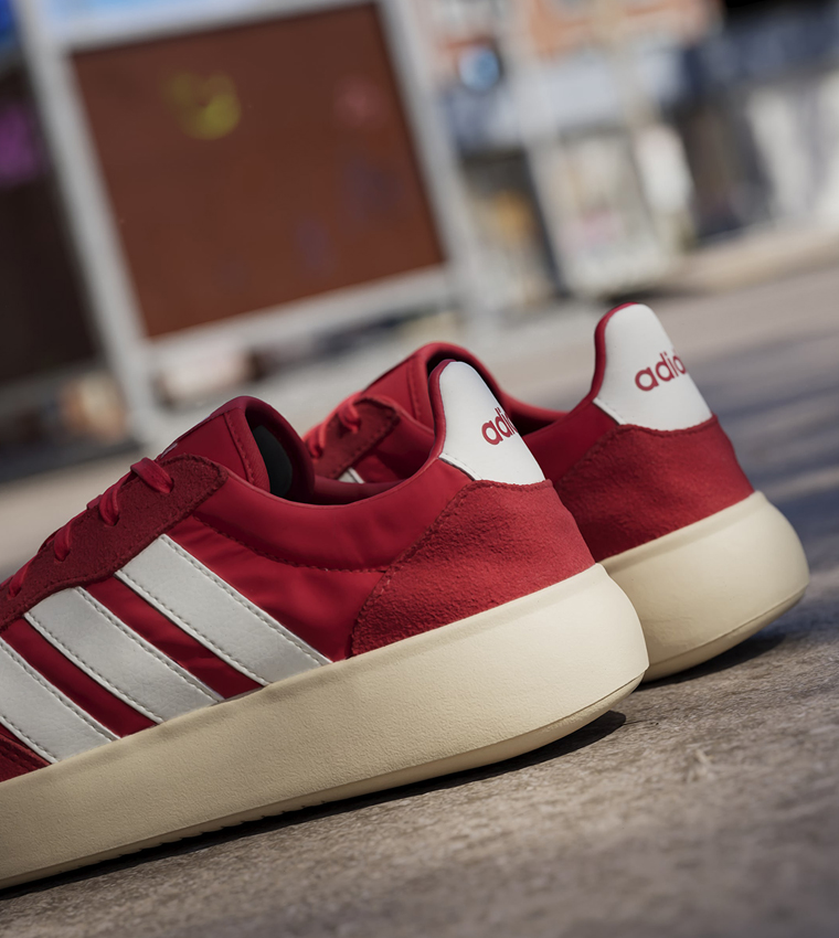 BARREDA DECODE Stripe Detail Lace-Up Sneakers