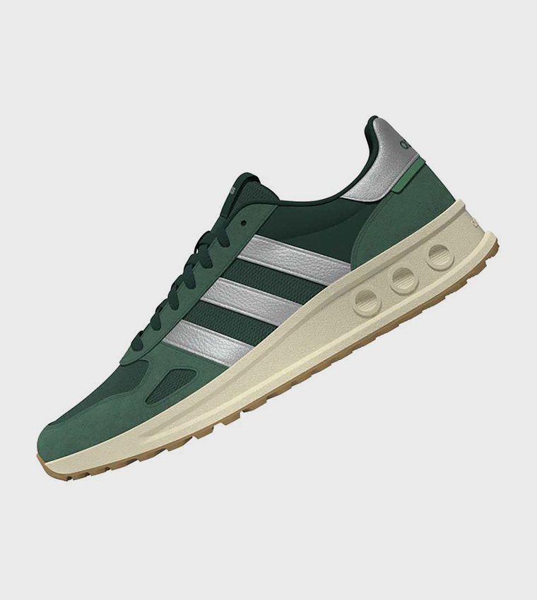 RUN 84 Stripe Detail Lace-Up Shoes