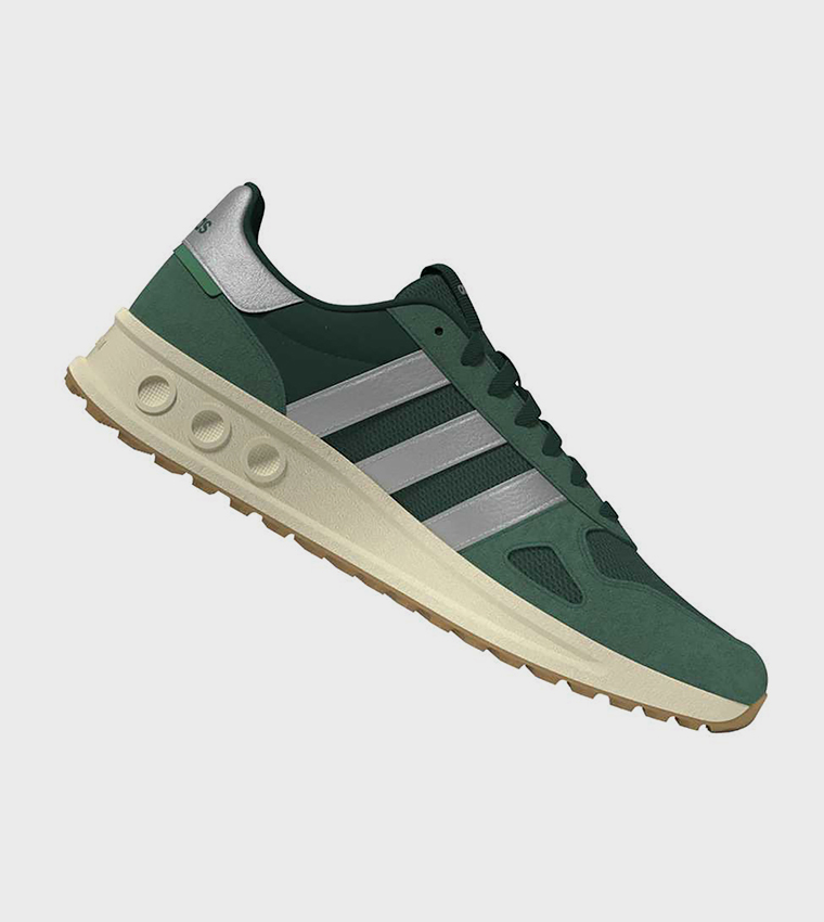 RUN 84 Stripe Detail Lace-Up Shoes