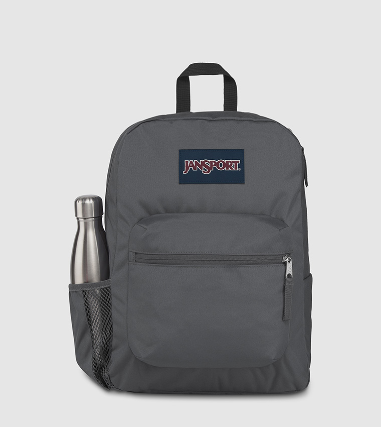 Logo Detail Solid Backpack