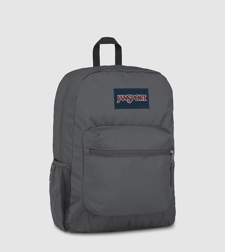 Logo Detail Solid Backpack