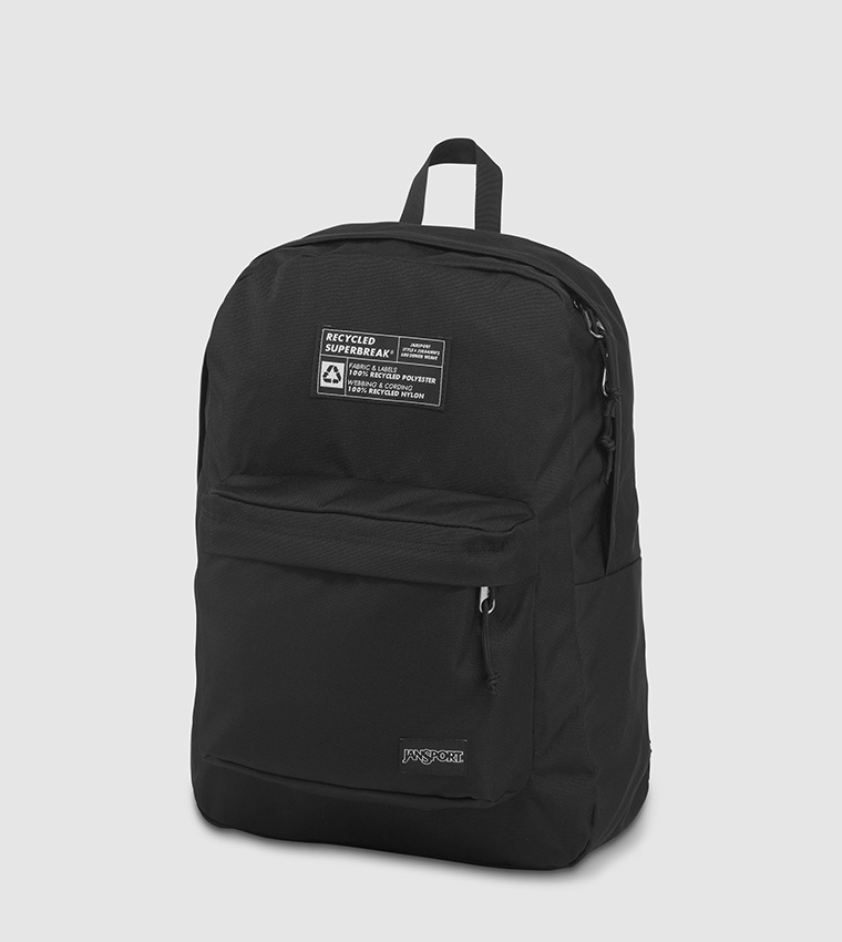 Recycled  Superbreak Backpack-Black