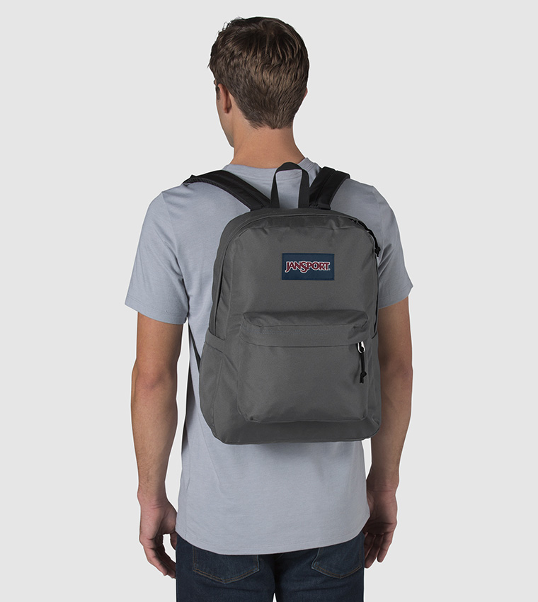 Solid Logo Detail Backpack