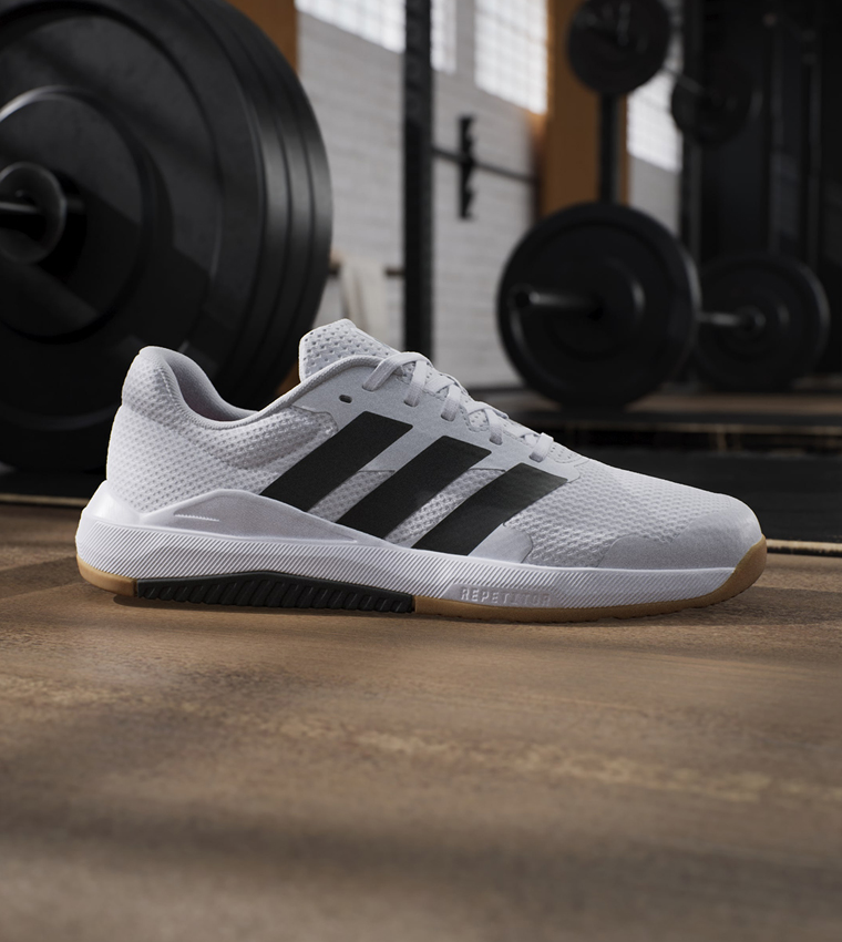DROPSET BASE TRAINER Stripe Detail Lace-Up Shoes