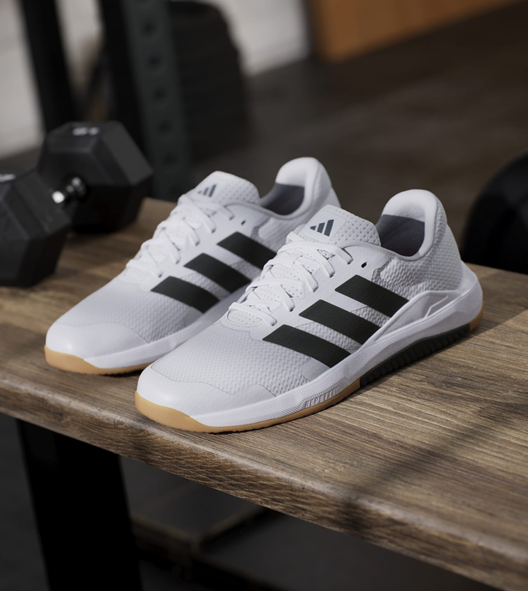 DROPSET BASE TRAINER Stripe Detail Lace-Up Shoes