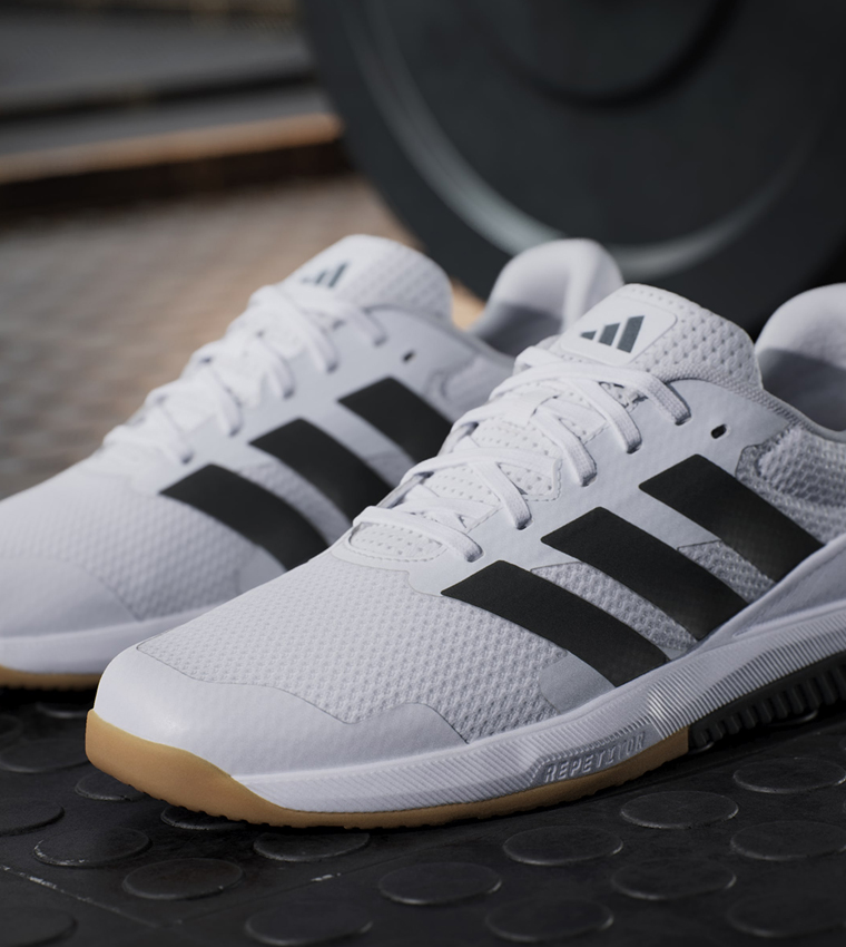 DROPSET BASE TRAINER Stripe Detail Lace-Up Shoes