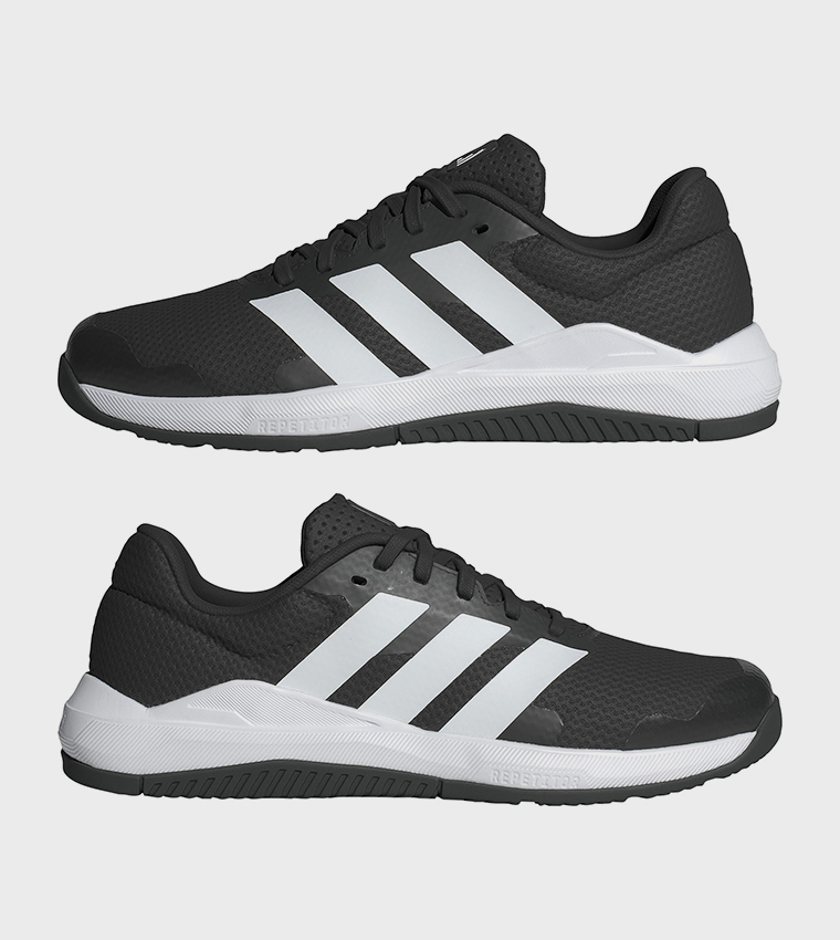 DROPSET BASE TRAINER Stripe Detail Lace-Up Shoes